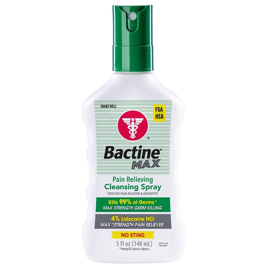 Bactine MAX (Numbing Spray)